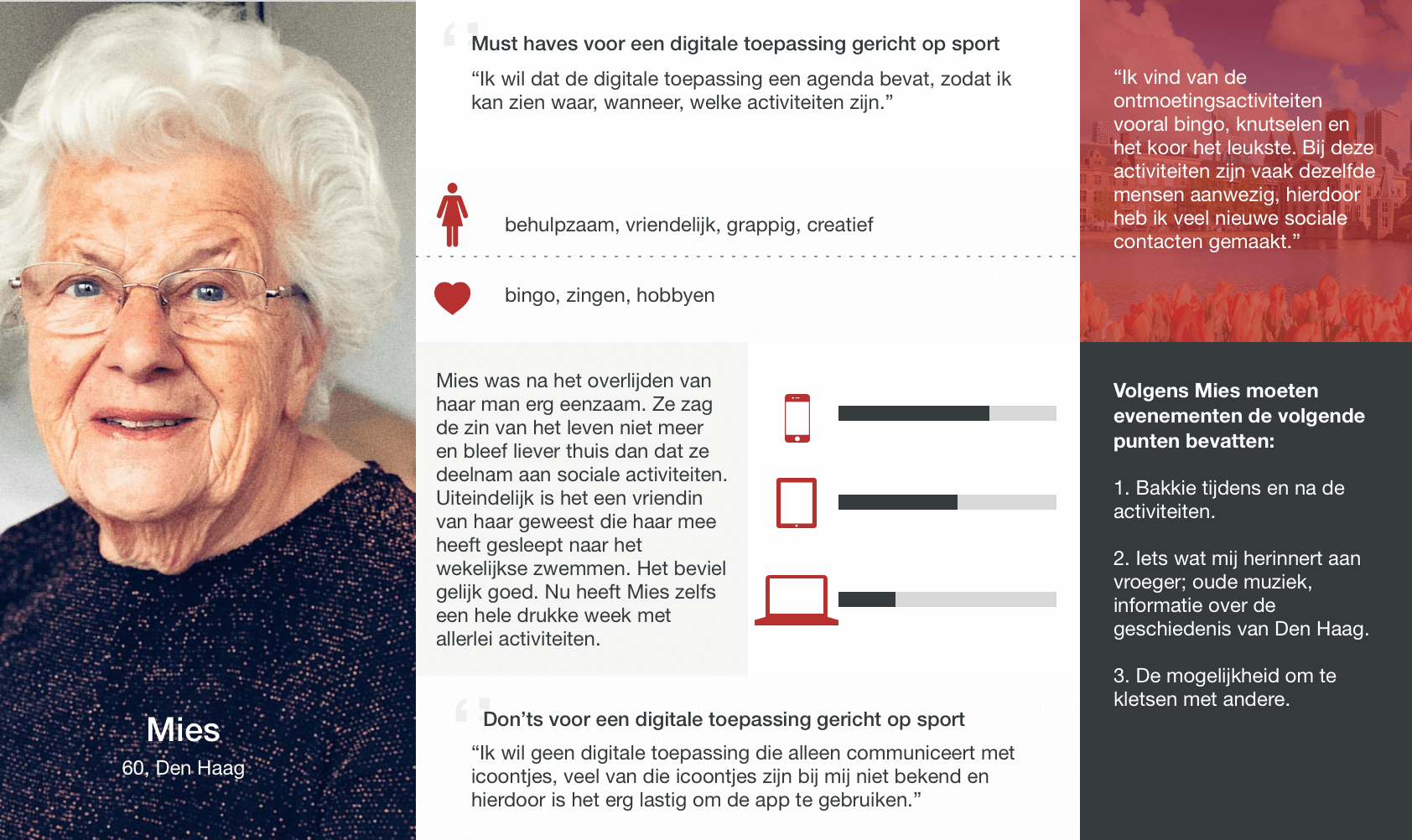 Foto van dynamische identiteit CMD